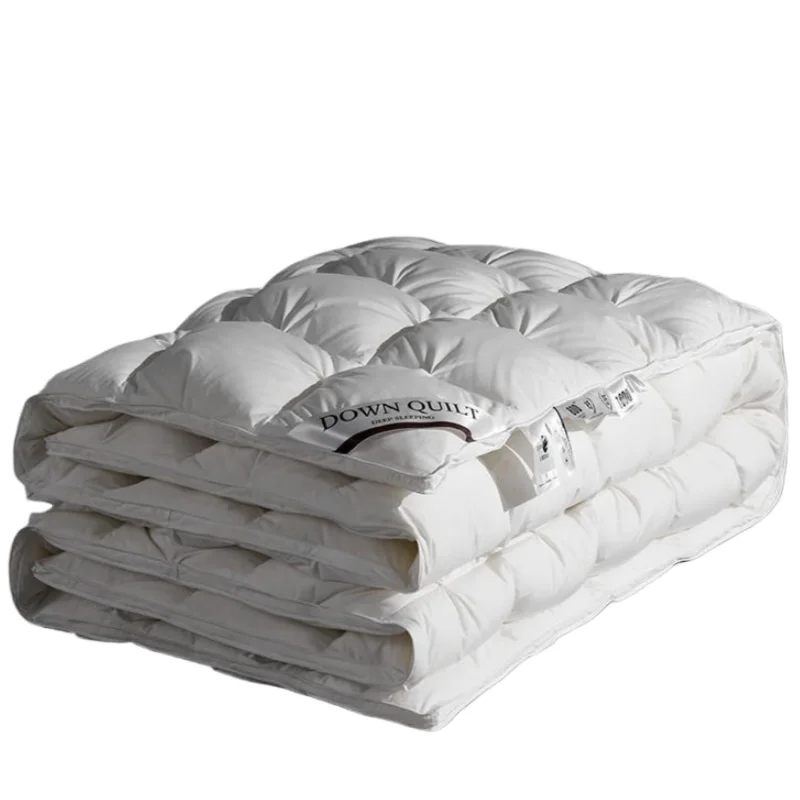 Original-Genuine-100-Cotton-Quilted-Goose-Filling-Eco-Friendly-Bedding-Comforter-Spring-Hotel-Customization-Quilt