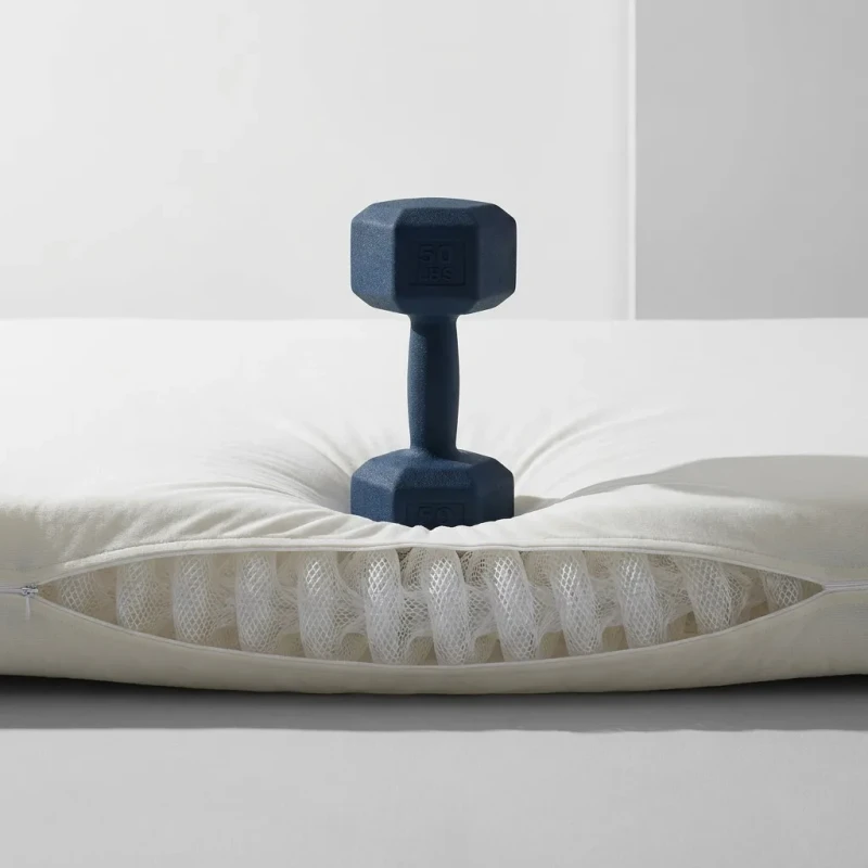 Orthopedic-3D-Air-Fiber-Mattress-Topper-Cooling-POE-Material-Breathable-Bed-Mattress-for-Neck-Care