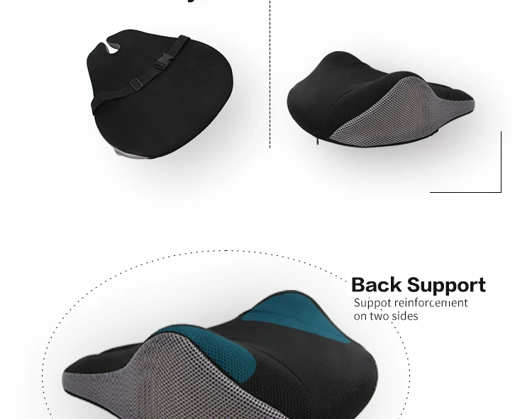 Orthopedic-Comfort-Lumbar-Back-Cushion-Wheelchair-Office-Chair-Backrest-Support-Reading-Bed-Rest-Pillow
