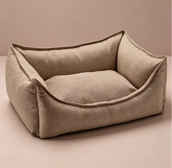 Orthopedic-Pet-Bed-Dogs-Calming-Effect-Linen-Cover-Removable-Washable-Cotton-Filled-Mechanical-Wash-Print-Pattern-Aston-Group