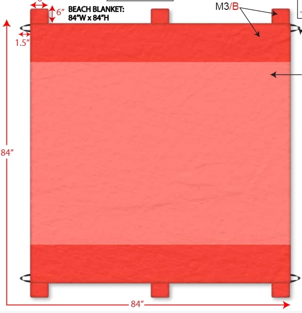 Outdoor-Portable-Mini-Lightweight-Waterproof-Sand-Free-Beach-Mat-Folding-Sand-Proof-Beach-Blanket-With-Pocket-LOGO