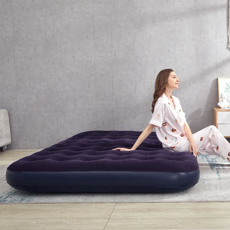 Outdoor-Quick-Inflating-Ultralight-PVC-Plush-Double-Inflatable-Air-Bed-Mattress-Air-Cushion-Camping-Mat