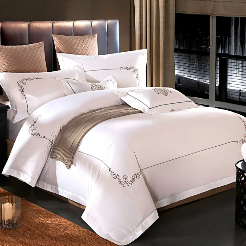Percale-King-Single-Size-Bed-Bedroom-Comforter-Set-Bedding-for-Home-Hotel-Bedspread-Sheet-Custom