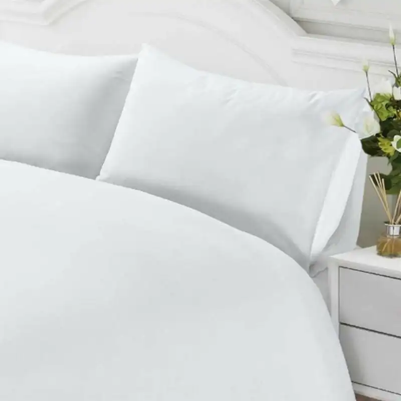 PillowcaseSheet-Sets-Polyester-White-Bed-Sheets-Fitted-Sheet-Bedding-Set-Hotel-Home