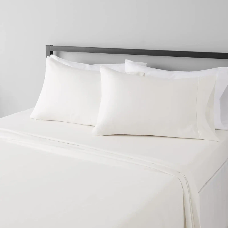 Plain-Color-Microfiber-Fitted-Flat-Sheets-White-Color-Fitted-Sheet-Set-for-Living-Room-and-Hotel