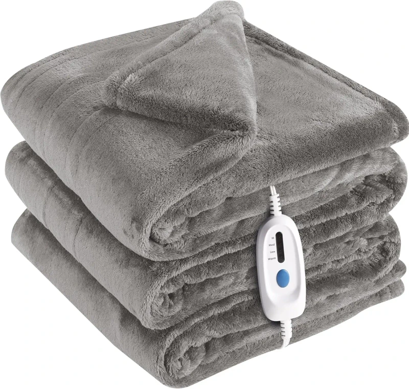 Plush-Throw-Super-Soft-Double-Sided-Flannel-Electric-Blanket-4-Heating-Levels