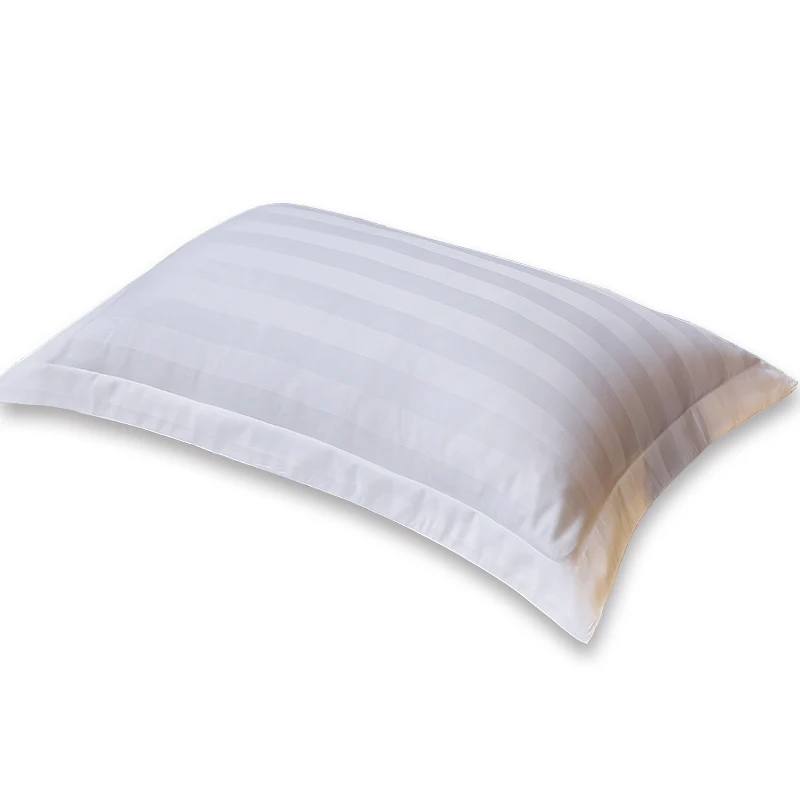 Polycotton-Satin-Stripe-Pillowcase-White-Home-Bed-Custom-Cotton-Pillow-Cases-Cover-for-Bed-Sheet