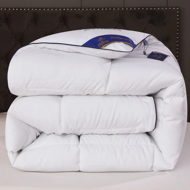 Polyester-Cover-King-Queen-Down-Alternative-Fiber-Filling-Quilt-Bed-Duvets-Blanket-Five-Star-Hotel-Winter-Comforters