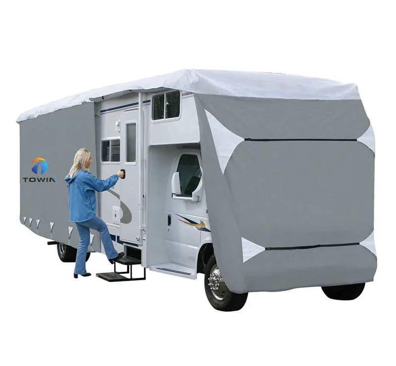 Polyester-Fits-29-32-Motorhome-Waterproof-RV-Cover-Class-C-Camper-Cover