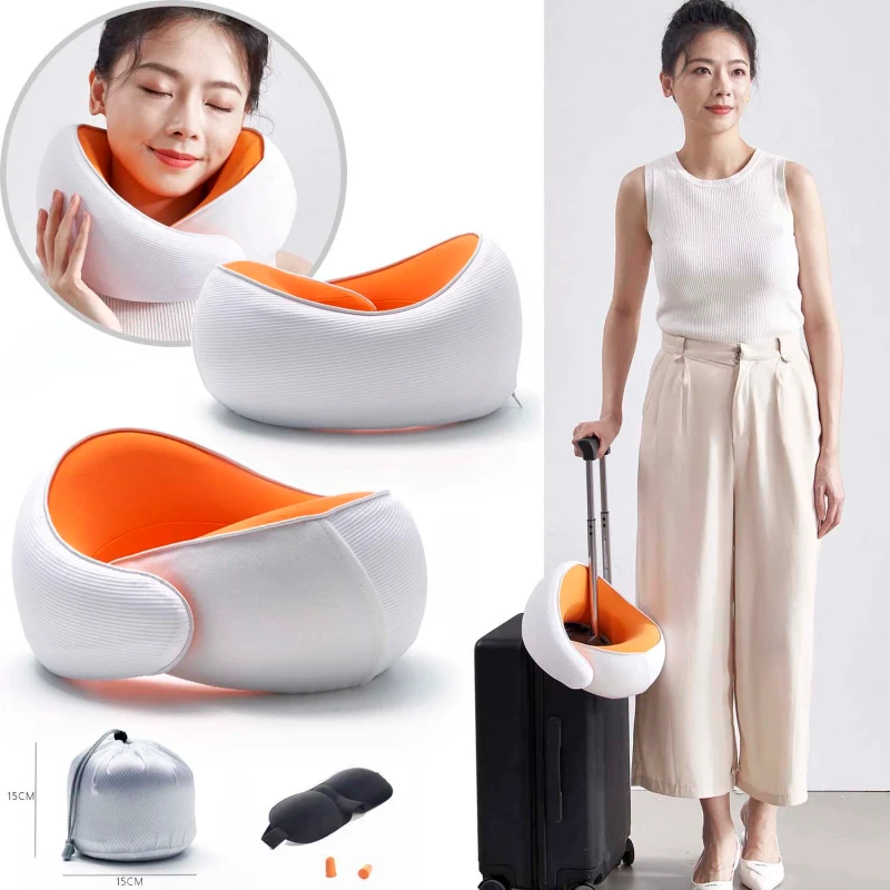 Popular-Design-Travel-Neck-Pillow-SN-FC713-Better-For-Side-Support-Comfortable-Memory-Foam-Neck-Support-Pillow