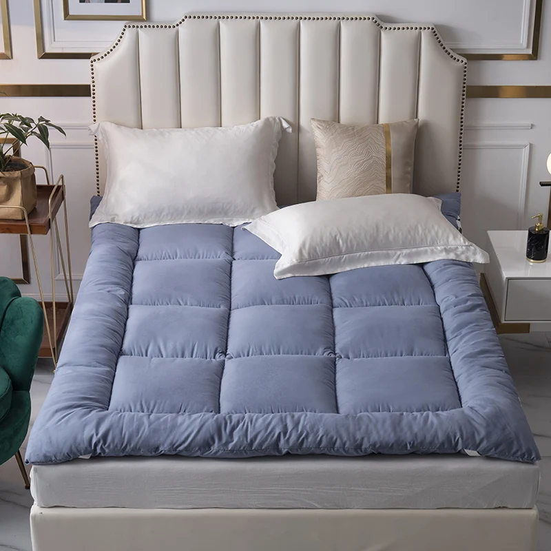 Popular-Eco-Friendly-Polyester-Home-Textile-Soft-Mattress-Down-Like-Cushion-for-Better-Sleep-Folded-and-Breathable-for-Winter