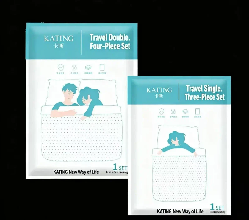 Portable-3PCS-Disposable-Nonwoven-Bedding-Set-Solid-Pattern-1-Double-Bed-Sheet-1-Quilt-Cover-1-Pillowcase-for-Hotel-Hospital-Use