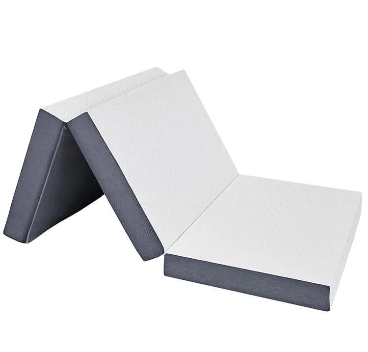 Portable-Bed-Portable-Floor-Mat-Tri-fold-Mattress-with-Washable-Cover