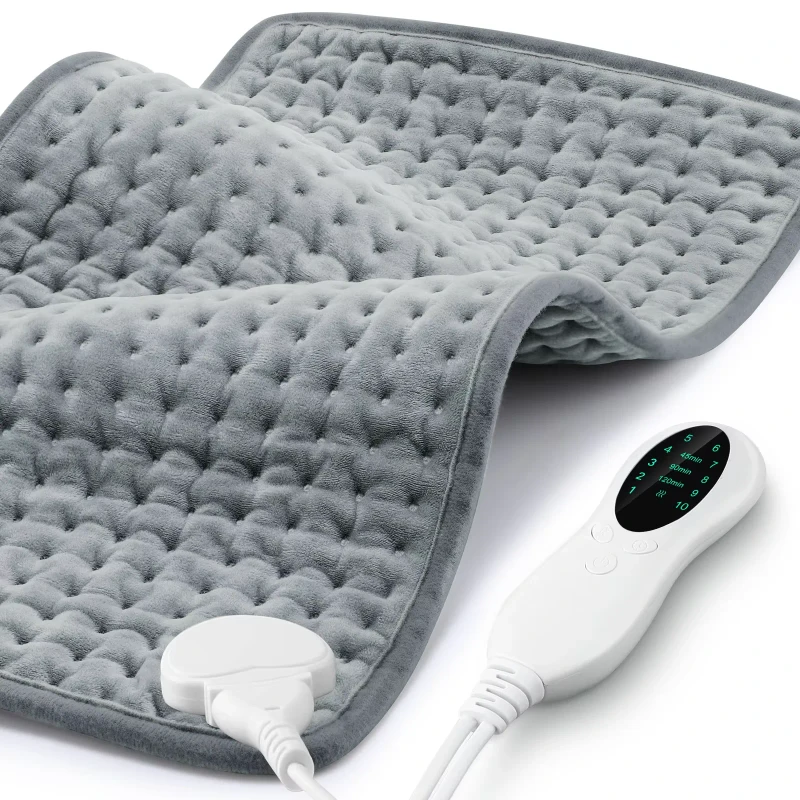 Portable-Electric-Heated-Blanket-60-30CM-Overheat-Protection-Remote-Control-Washable-Heating-Wire-US-Tip-Over-Protection-All