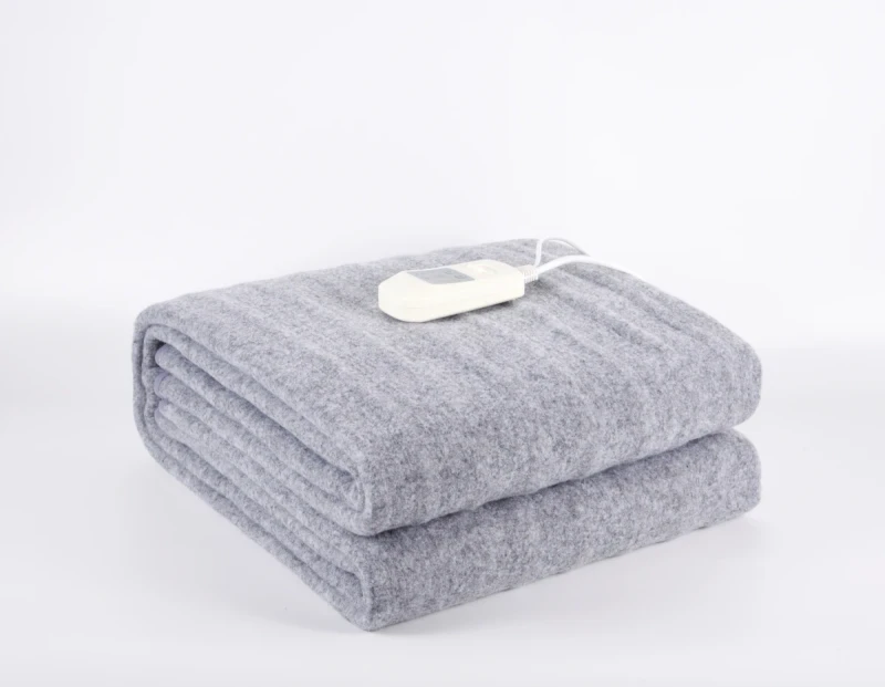 Portable-Installation-Washable-435G-Polyester-Grey-Double-Size-Electric-Heated-Blanket-for-Bedroom-and-Living-Room