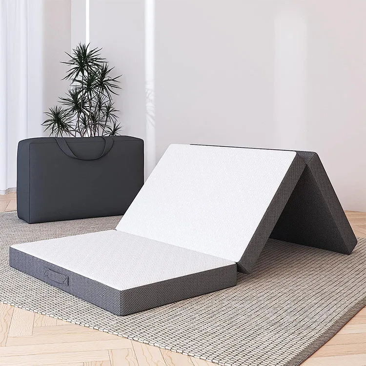 Portable-Tri-Fold-Memory-Foam-Mattress-Topper-with-Washable-Cover-Non-Slip-Bottom-Folding-Foldable-Bed-Floor-Use