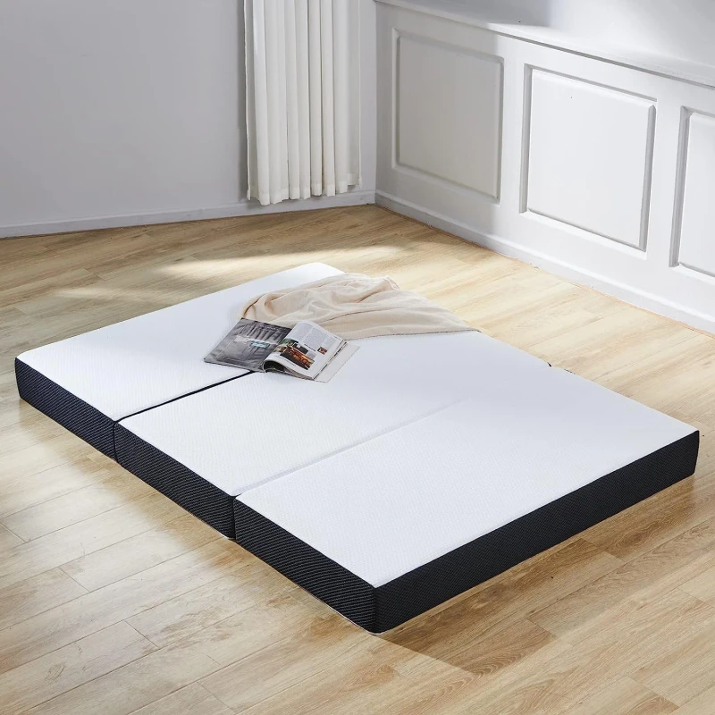 Portable-Twin-Size-Memory-Foam-Folding-Mattress-with-Washable-Cover-for-Bedroom-Hotel-or-Hospital-Camping-Mat-Other-Uses