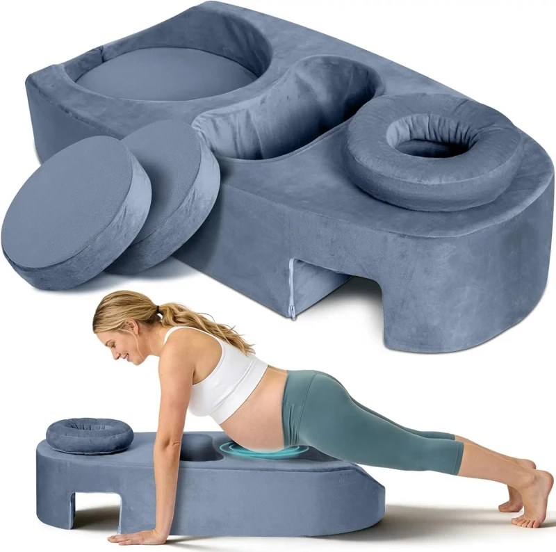 Pregnancy-Massage-Cushion-Headrest-Full-Body-Prenatal-Bolster-Release-Lower-Back-Pain-Maternity-Pillow-Breast-Surgery-U-Shape
