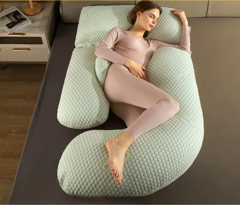 Pregnancy-Pillow-G-Shaped-Side-Sleeping-Maternity-Pillow-for-Pregnant-Women-Belly-Support-Waist-Cushion