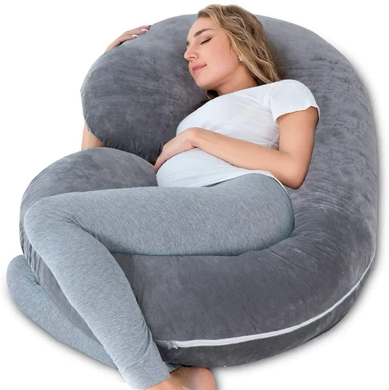 Pregnancy-Pillow-for-Sleeping-Better-Sleep-Quality-Firm-Support-Breathable-Hip-Support-Postpartum-Recovery-Hypoallergenic