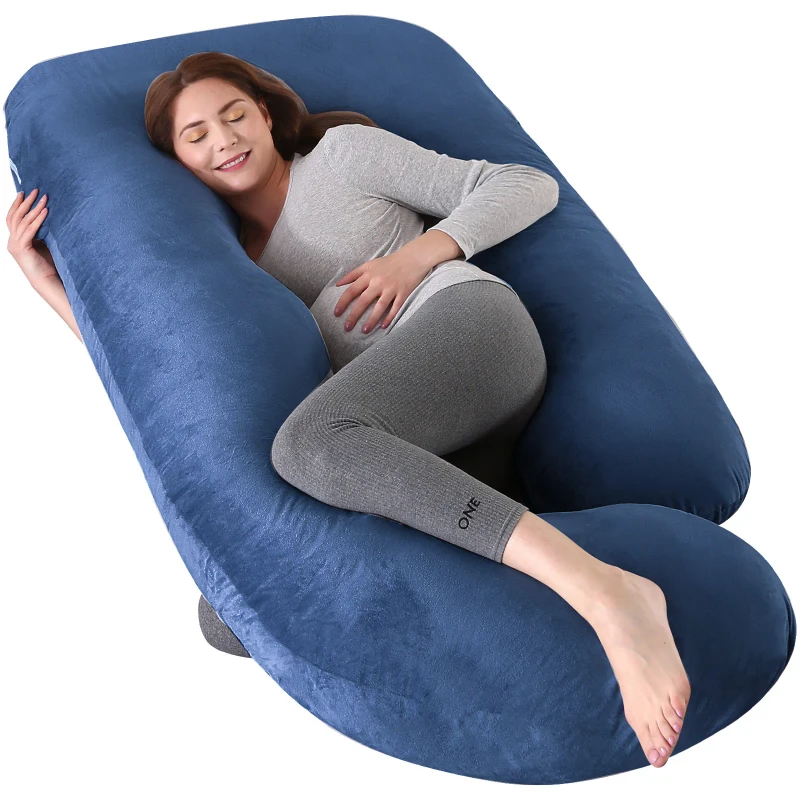 Pregnancy-Pillows-Cooling-Maternity-Pillow-for-Sleeping-55in-U-Shaped-Body-Pillow-for-Pregnant-Support