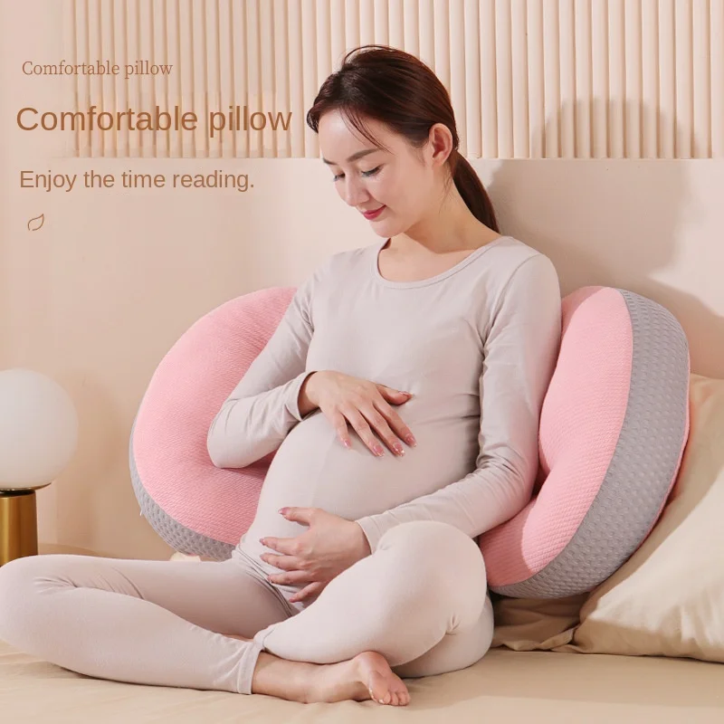 Pregnancy-Sleep-Artifact-3-in-1-Maternity-Pillow-for-Tummy-Support-Nursing-and-Side-Sleeper-Comfort-Pillow