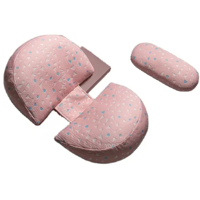Pregnancy-Support-Maternity-Body-Supporting-U-Shape-Pillow-100-Cotton-Cover-Anti-Bacteria-Anti-Static-Folded-Design-Polyester