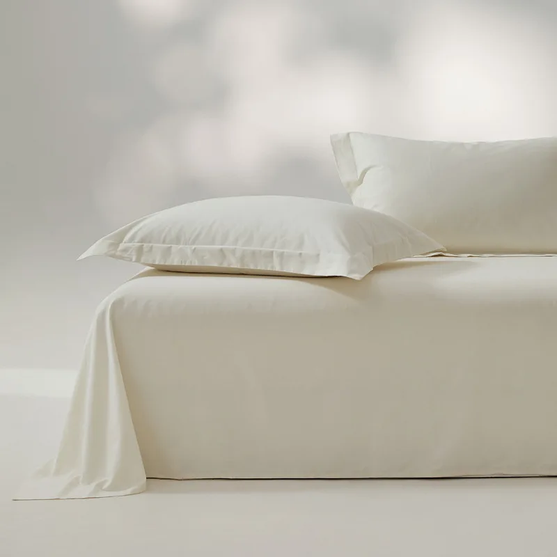 Premium-Brushed-100-Cotton-Pillowcase-Set-of-2-Solid-Color-High-Thread-Count-Soft-Pillow-Cover-with-Wide-Hem
