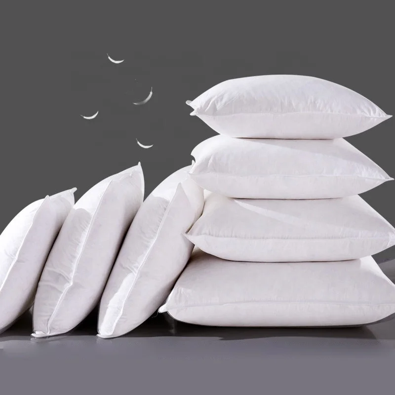 Premium-Hypoallergenic-Cotton-Fabric-Face-Down-Feather-Throw-Pillow-King-Inserts-Custom-Cushions-Pads-20x20-1