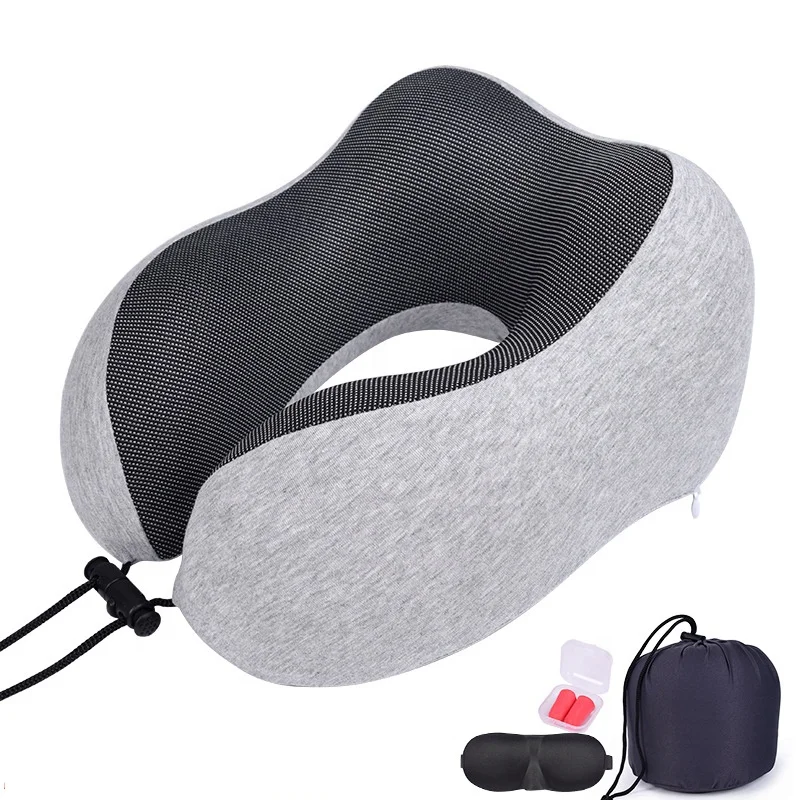 Premium-Memory-Foam-Travel-Neck-Pillow-Custom-Logo-Adjustable-Neck-Support-For-Flying-Car-Travel-Neck-Pillow