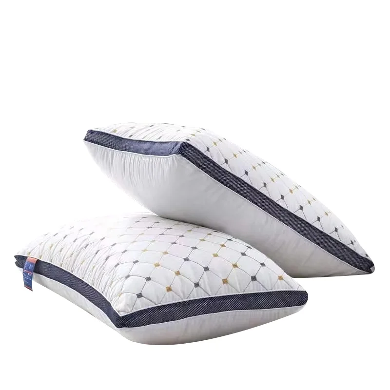 Premium-Neck-Support-Solid-Design-Custom-Logo-Queen-Size-Fluffy-Supportive-Alternative-Bed-Pillow-for-Sleeping-Comfort
