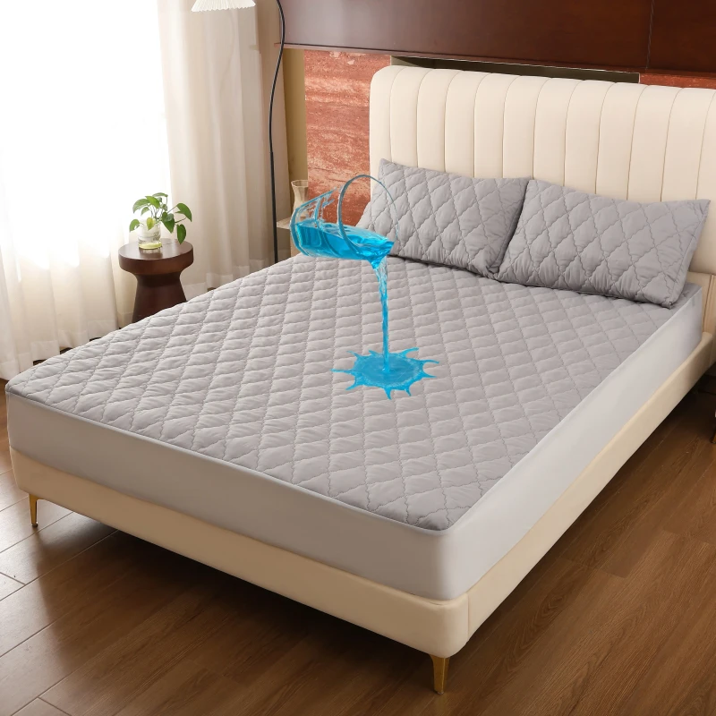 Premium-Waterproof-Luxury-Mattress-Protector-Breathable-Hypoallergenic-Anti-Dust-Mite-Waterproof-Mattress-Protector
