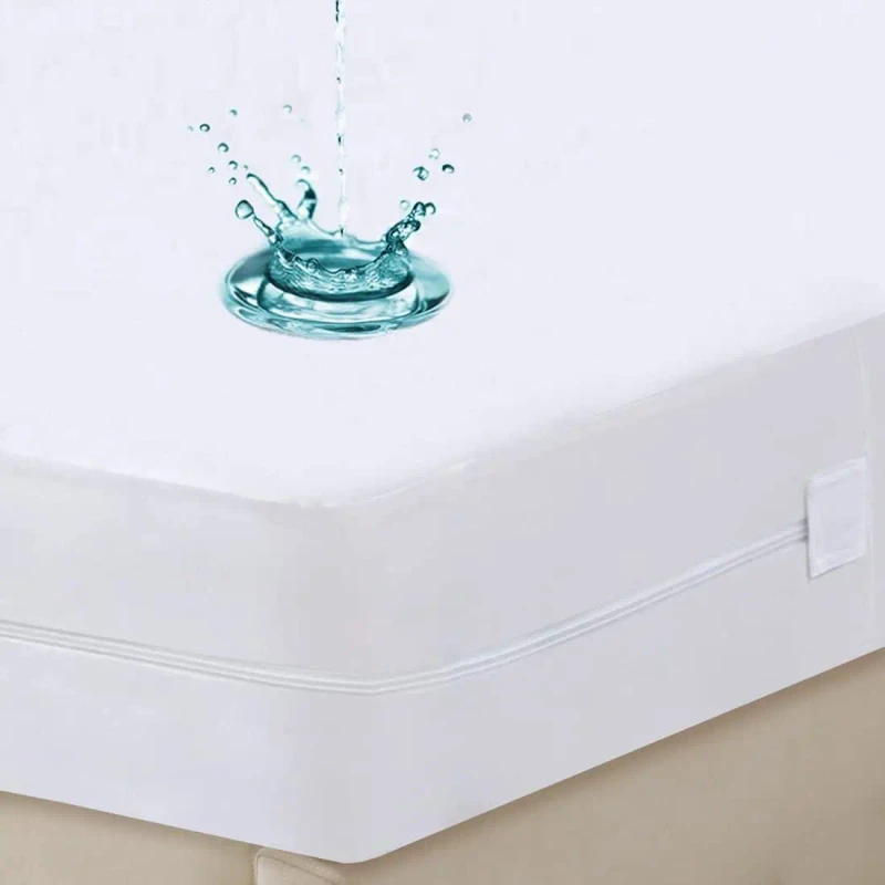 Premium-Waterproof-Mattress-Protector-Fitted-Sheet-Bed-Cover-Knitted-Technique-for-Home-and-Hotel-Use