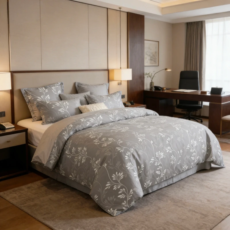 Printed-3-Piece-Cooling-Duvet-Cover-Set-Anti-static-Machine-Washable-200TC-Queen-King-Twin-Size-Hotel-Wedding