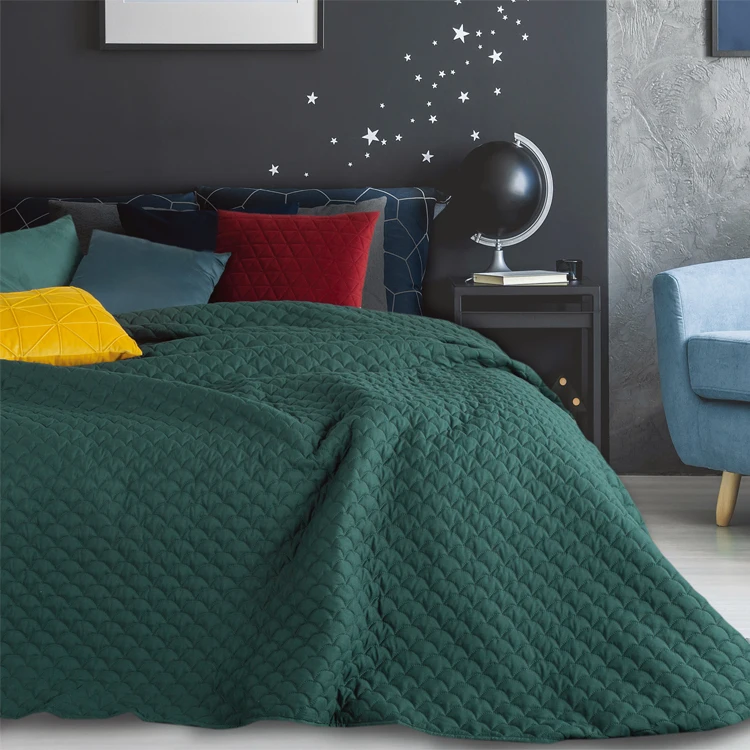 Product-Bed-Cover-Solid-Plain-Cotton-Quilt-Bedspreads-Coverlet-for-Home-Use