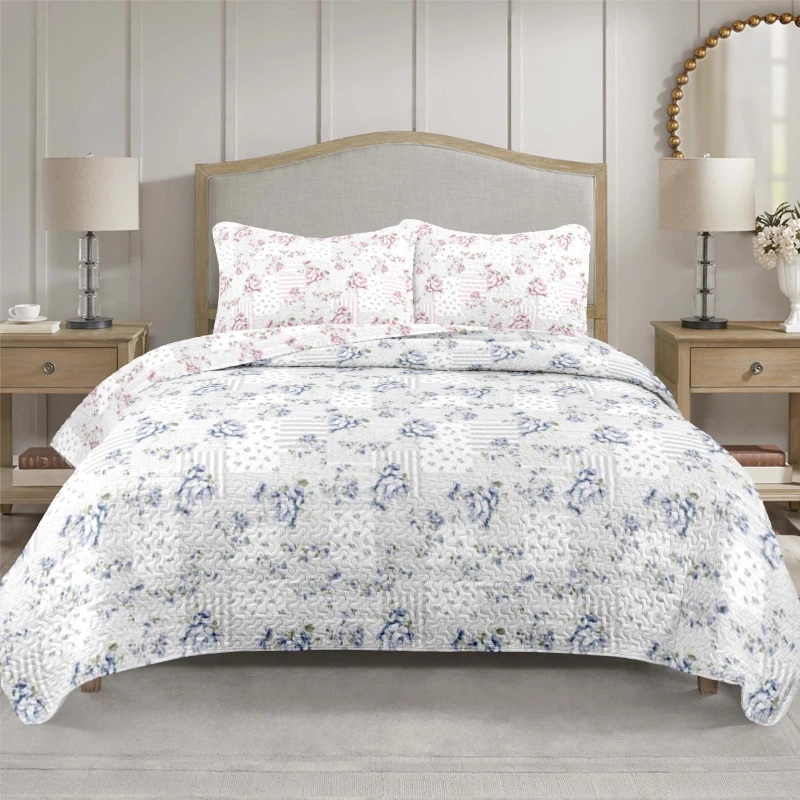 Professional-Durable-Custom-Floral-Printed-Polyester-Microfiber-Quilts-Bedding-Bedspreads-for-Bedroom-All-Season-Hotel