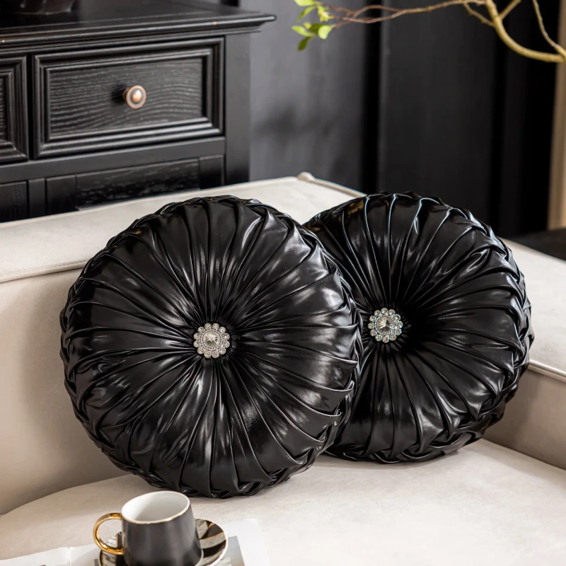 Pumpkin-Pillow-Plush-Round-Cushion-Nordic-Decorative-Throw-Pillow-Sofa-Bedroom-Home-Decor