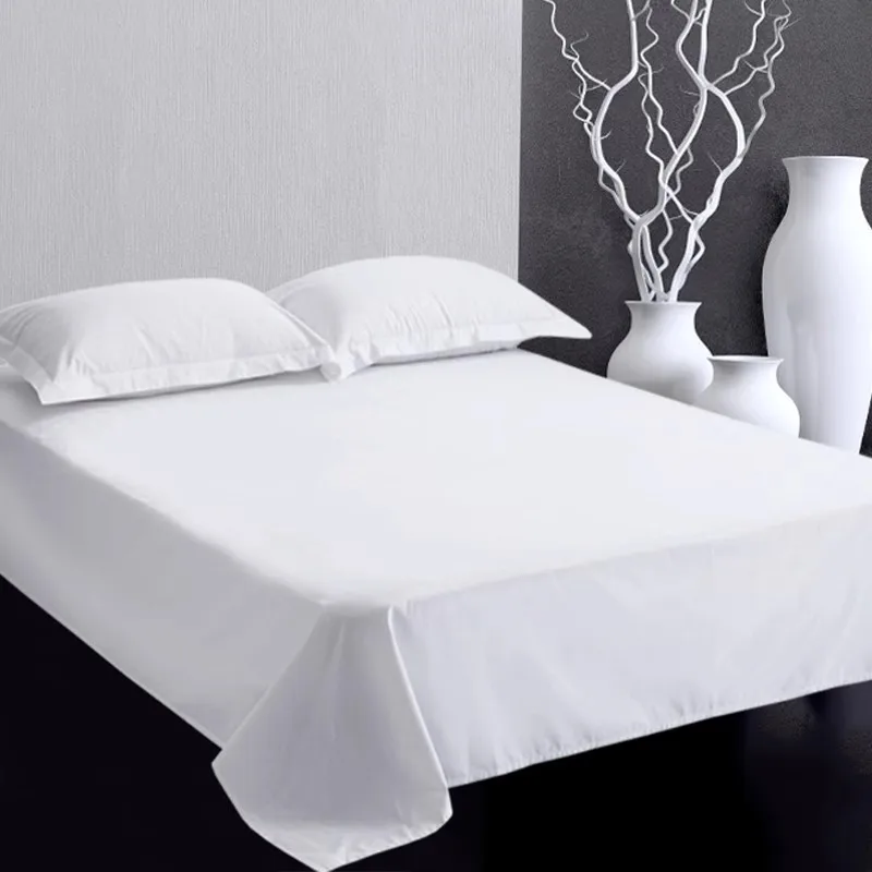 Pure-Cotton-Luxury-Hotel-Bed-Sheets-Single-Piece-Fitted-Flat-Linen-60-Count-200TC-Modern-Style-Options-for-Bedding