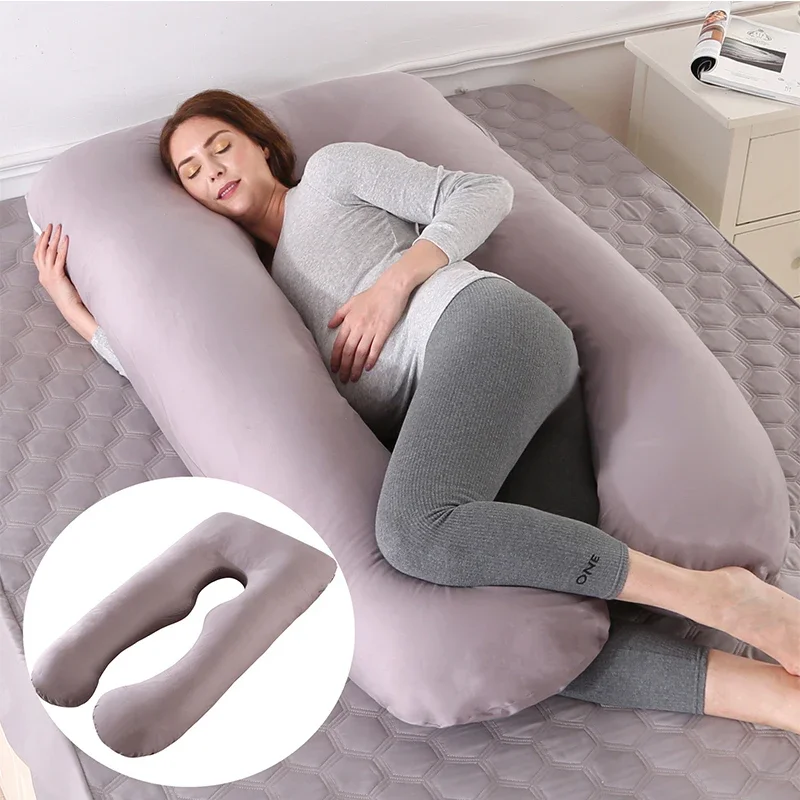 Pure-Cotton-Maternity-Pillow-Side-Sleeping-and-Waist-Protection-Pillow-Pregnancy-Woman-Pillow