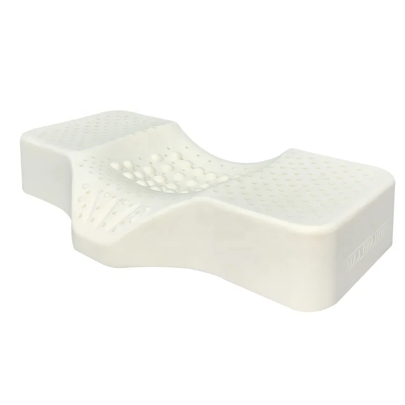 Pure-Natural-Organic-Latex-Neck-Protector-Sleeping-Pillow-Anti-snoring-Breathable-White-Latex-Organic-Sleeping-Pillow