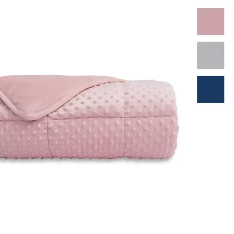 Quality-Eco-Friendly-Cooling-Weighted-Blanket-for-Adults-Heavy-for-Stress-Relief-Sleep-Breathable-All-Season-Travel-Hospital-Use