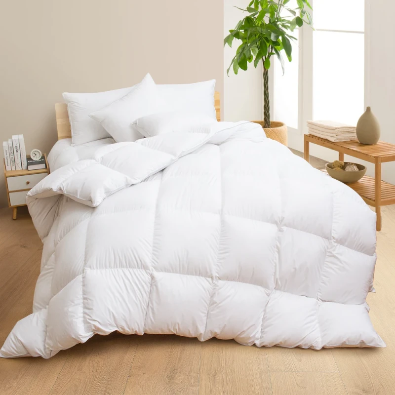 Queen-100-Cotton-Customized-Color-Bed-Quilt-Comfort-Durable-Luxurious-Down-Alternative-Comforter