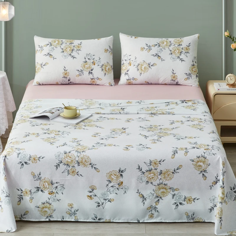 Queen-King-Size-Printed-Bed-Sheets-Bed-Sheet-Set-With-4-Pieces-Bedsheets-Set-Home-Bedding-Set
