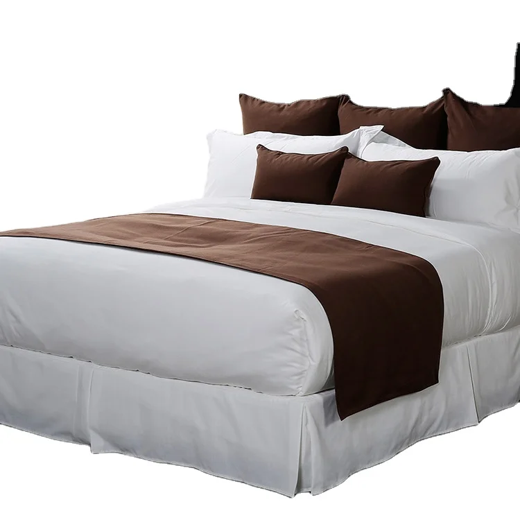 Queen-Size-5-Star-Hotel-Comfort-Bed-Linen-Set-100-Cotton-400TC-4-Piece-Duvet-Cover-Sheet-Pillowcase-Set