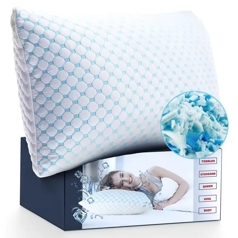 Queen-Size-Bed-Pillows-for-Sleeping-Adjustable-Cross-Cut-Memory-Foam-Sleeping-Pillow