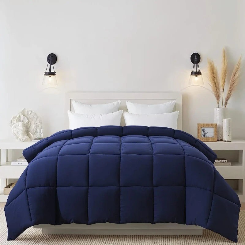 Queen-Size-Down-Filling-Soft-Microfiber-Lightweight-Bed-Comforter-Sets-for-All-Season