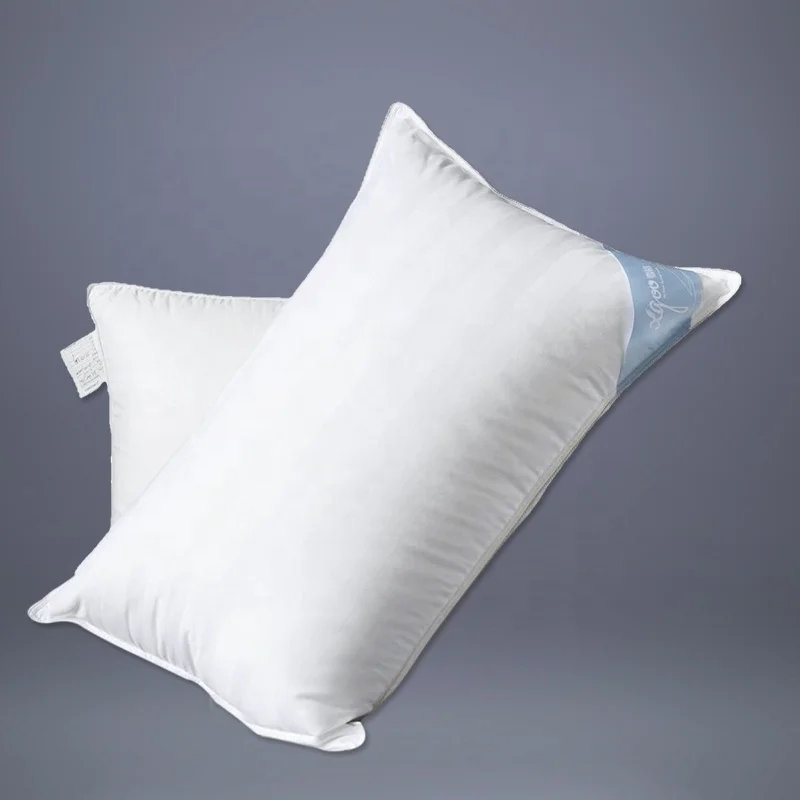 Queen-Size-Hypoallergenic-Hotel-Pillows-Soft-Bed-Pillow-100-Cotton-Casing-Good-Support-for-Back-Neck