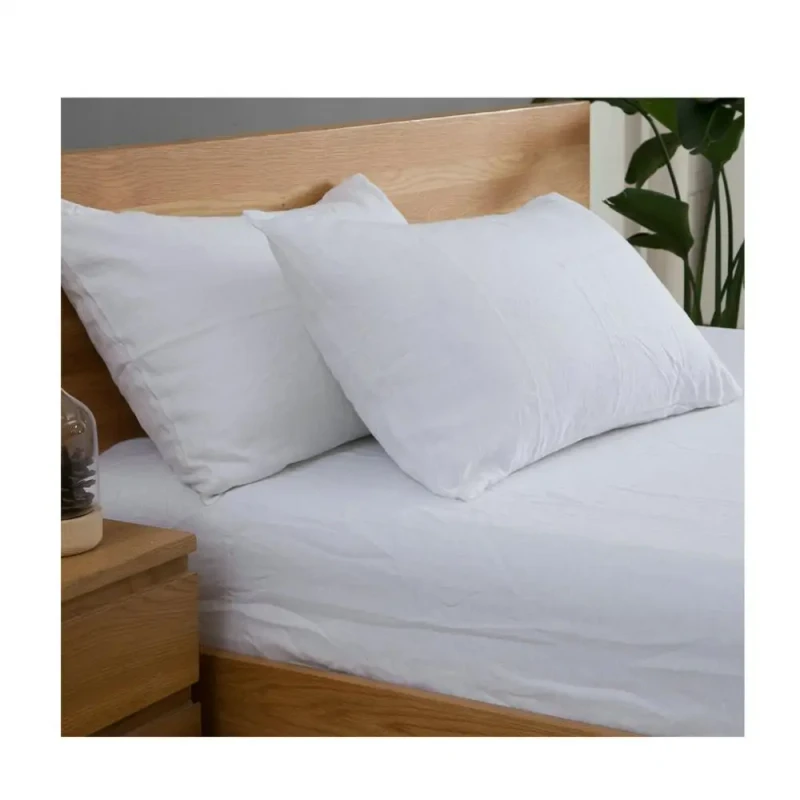 Queen-Size-Pure-Linen-Pillowcase-Simple-Style-Envelope-White-Cover-Woven-Technique-Solid-Pattern-for-Home-Hotel-Use