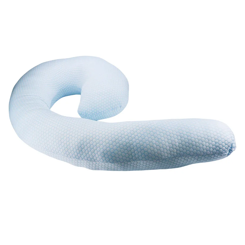 Question-Mark-U-Shape-Side-Sleeper-Body-Pillow-Breathable-Adult-Body-Pillow-Soft-Long-Bed-Pillow