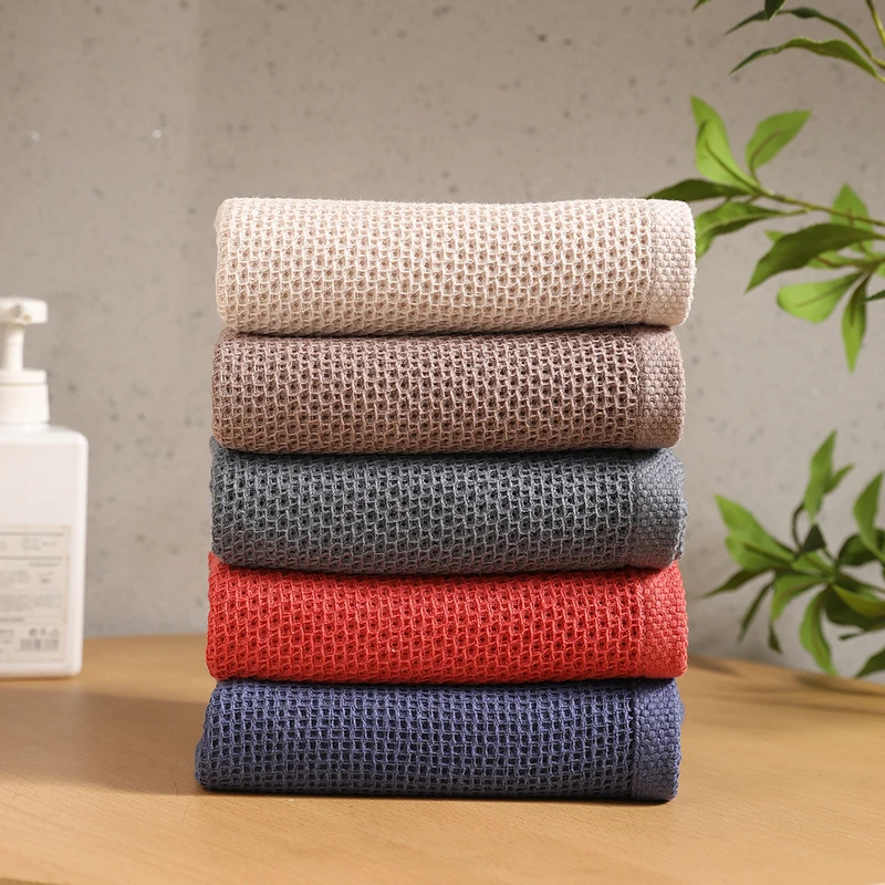 Quick-Drying-Absorbent-Waffle-Weave-Cotton-Kitchen-Towel-Sets-34x34cm-Soft-Honeycomb-Dish-Towels